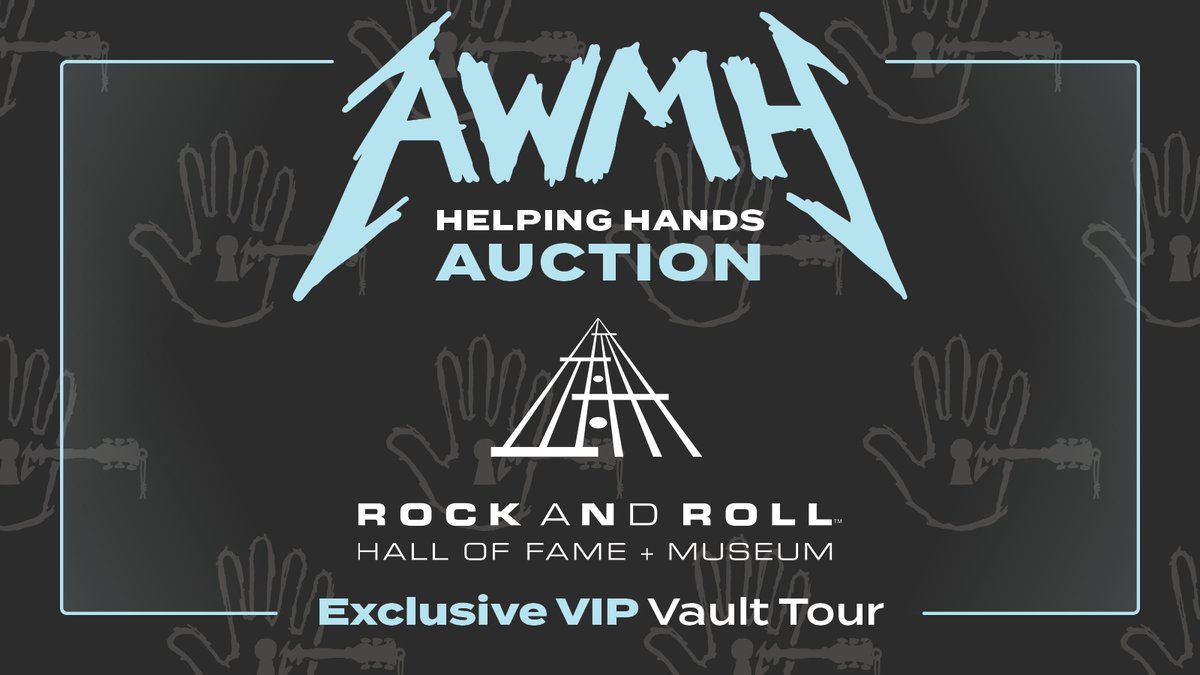 Go behind the scenes for an intimate look at the @rockhall's collection with this #HelpingHands2022 Auction experience! Explore the museum’s vault of more than 25,000 artifacts not available to the general public. Bid now ➡️ metallica.lnk.to/RnR-HoF-Auction (1/2)