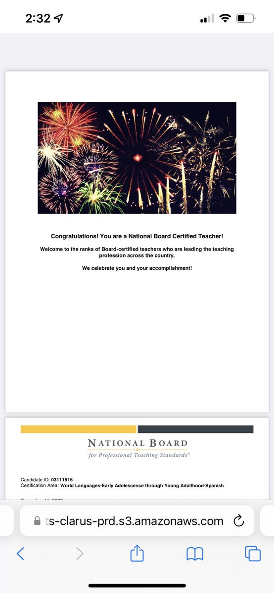 It’s been a while, Twitter. I’m a mom and an NBCT now!!