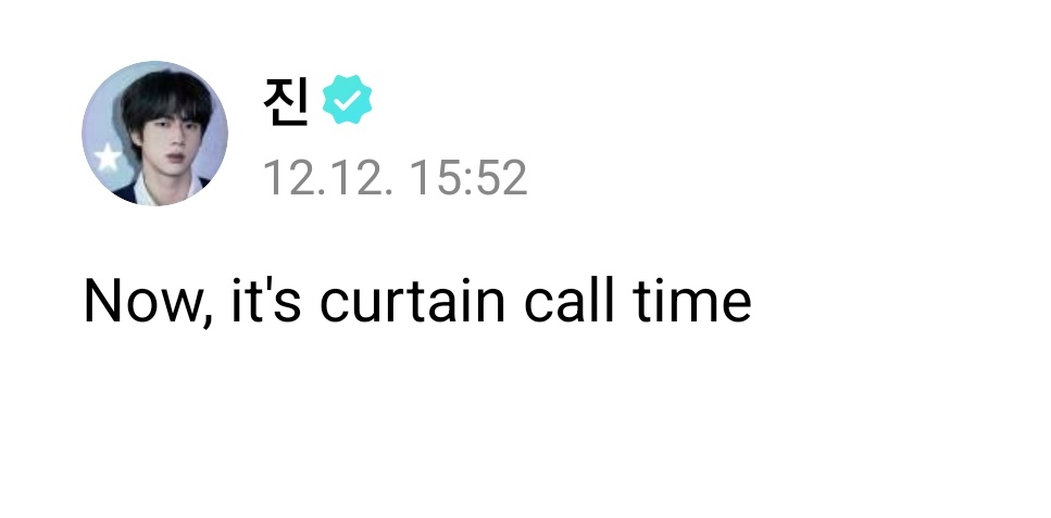 swtsamme's tweet photo. Jin's post 😭 https://t.co/YK3nfnkRf8