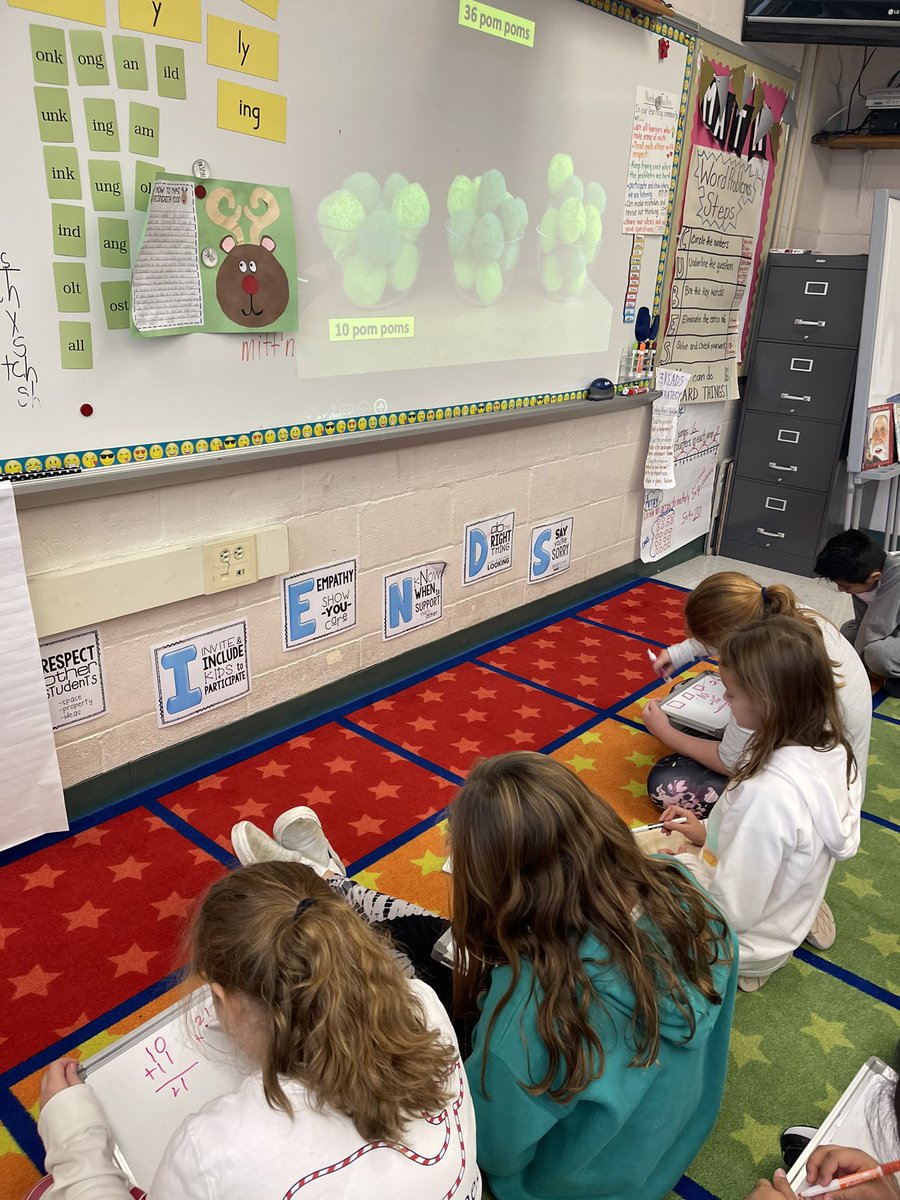 We love #numbertalks ❤️ Language and math come together in this #estimystery #LanguageLearning  <a href="/JSbeachteach/">Jess Simunovich</a> <a href="/ptbeachsuper/">Will Smith</a> <a href="/AntrimSchool/">Tara Weber</a> <a href="/StecchiniM/">Michelle M. Stecchini</a>