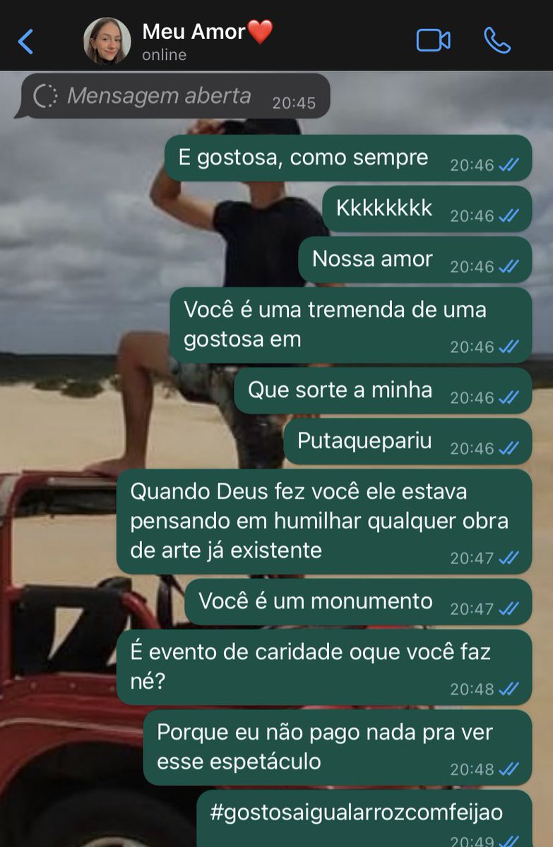 vit33033389's tweet photo. Minha namorada manda foto pra mim: 
Eu: https://t.co/v6IQb31yQk