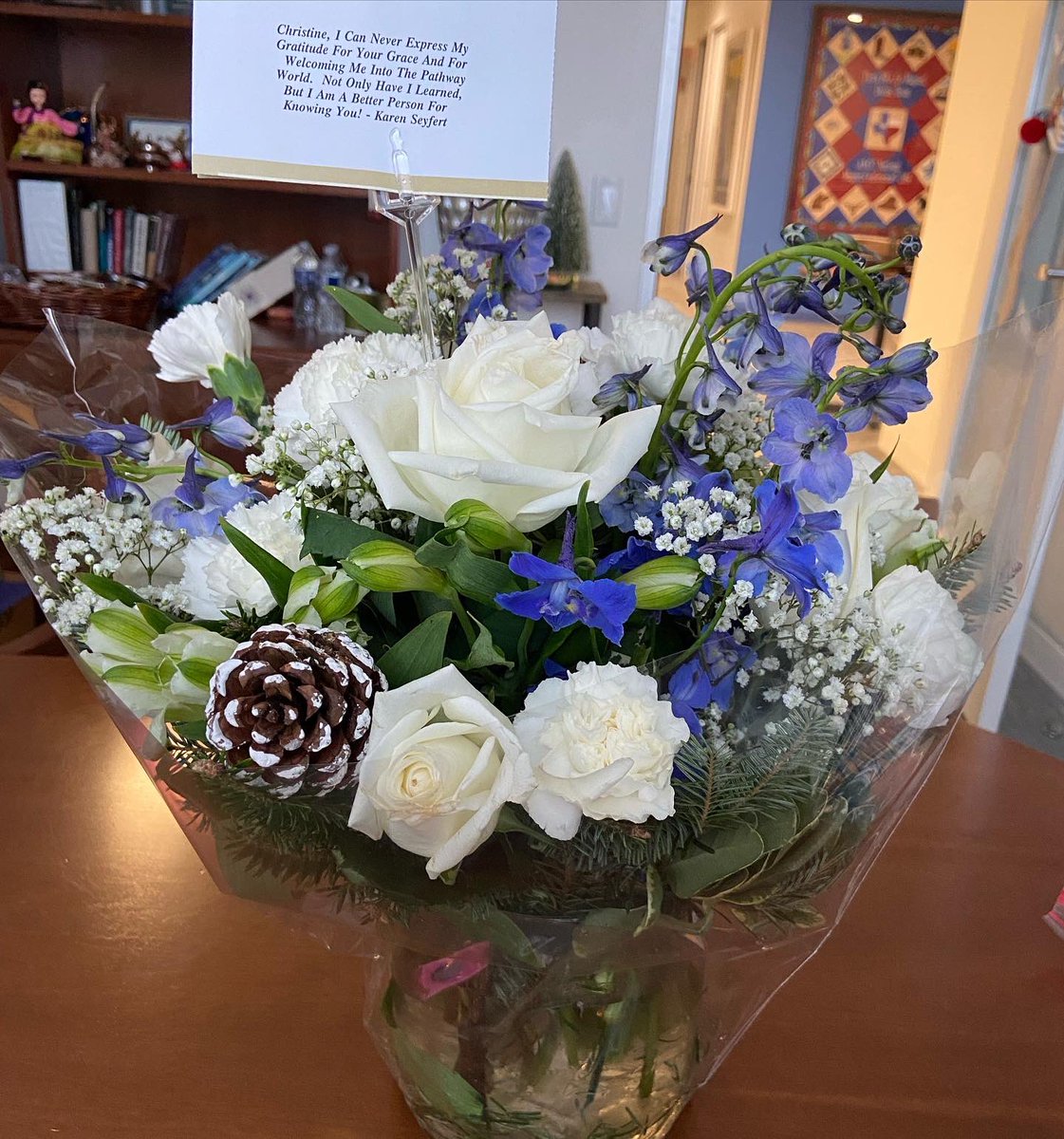 AnaCindee's tweet image. Made my day getting this from my student and now, honorary member of our Pathway family, Karen Seyfert 🥰. The @pathway_team and I enjoyed having you with us. Glad that you share our passion for creating #positivepracticeenvironments. 

You are an amazing #leader! Keep shining ✨