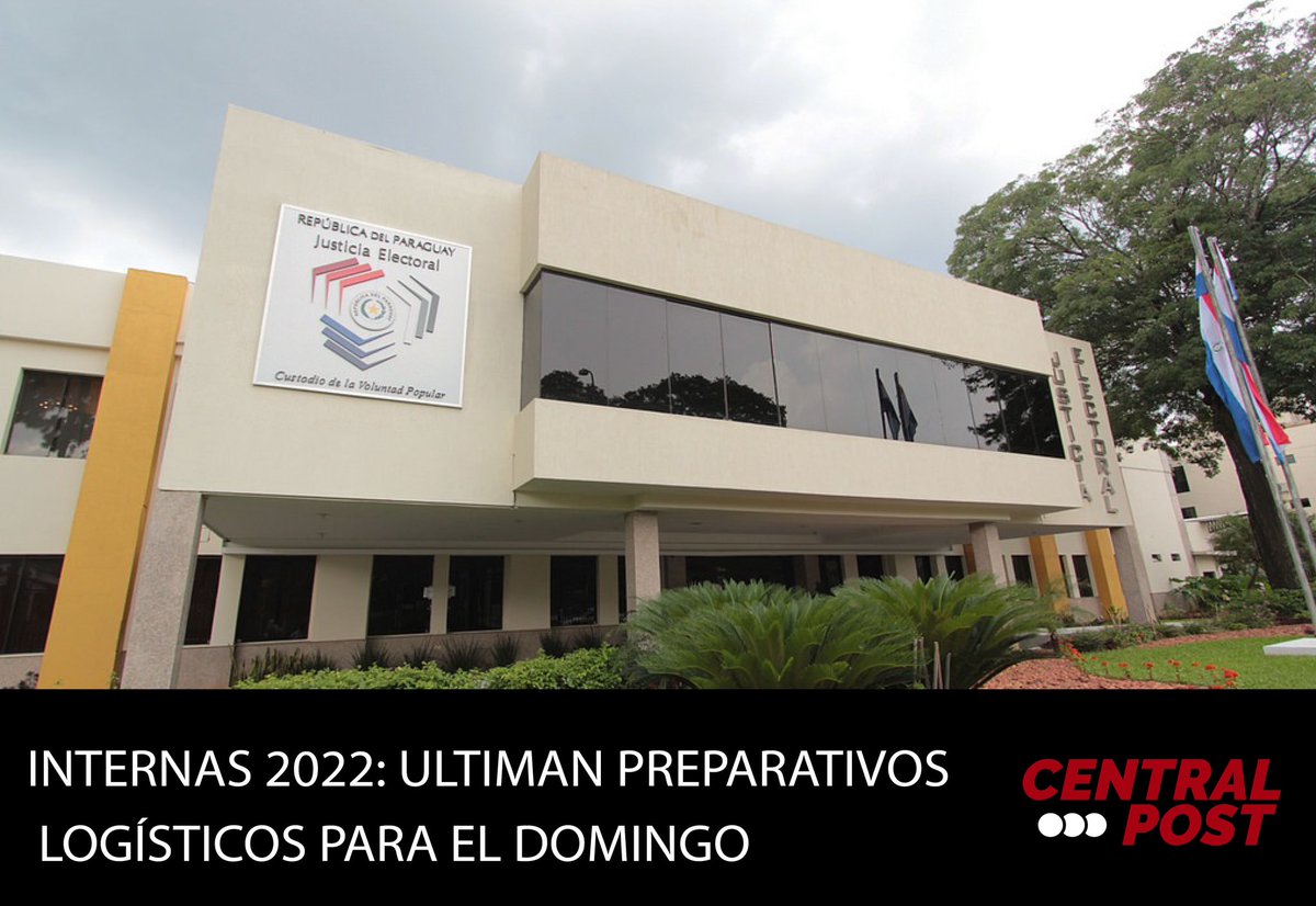 centralpostpy_'s tweet photo. 🔴 #Internas2022 |

En la última semana el @TSJE_Py realizó la verificación de materiales y documentos electorales.

👉 También se inició el primer envío de las maquinas de votación a Alto Paraguay, para las próximas internas a ser realizadas el 18 de diciembre.

#CentralPost 📌 https://t.co/LocvnGh77O