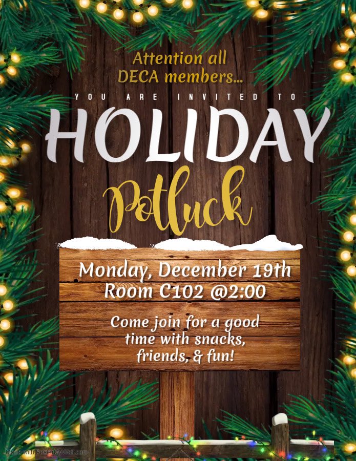 OceanDeca's tweet image. Join us on the 19th after school for some holiday fun!