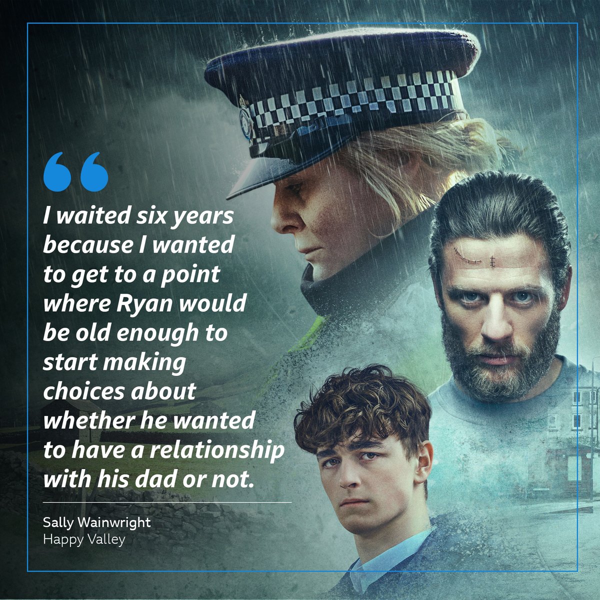 🚨 After six years of waiting, there are just six hours to go until #HappyValley's back on <a href="/BBCOne/">BBC One</a> and <a href="/BBCiPlayer/">BBC iPlayer</a>

Creator Sally Wainwright and the cast have been telling us what to expect from the final series...

Read more ➡️ bbc.in/3jKtIMd