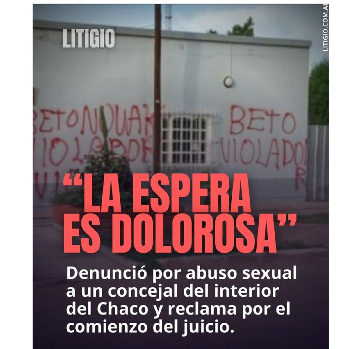 Desforestación, injusticia, provincia rika, con un pueblo empobrecido, y gobernado por un gobernador millonario y peronista.
Cierra la 8!!!