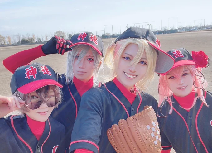  / コスプレPOOOOOG!!!!!ネ申速高校で野球してきたー!!!!主催の鮫監督!メンバーのみんな!カメラマンスタッフのみんな!本当にありがとう!!楽しかったー!!! #やきうの時間だ1211 
