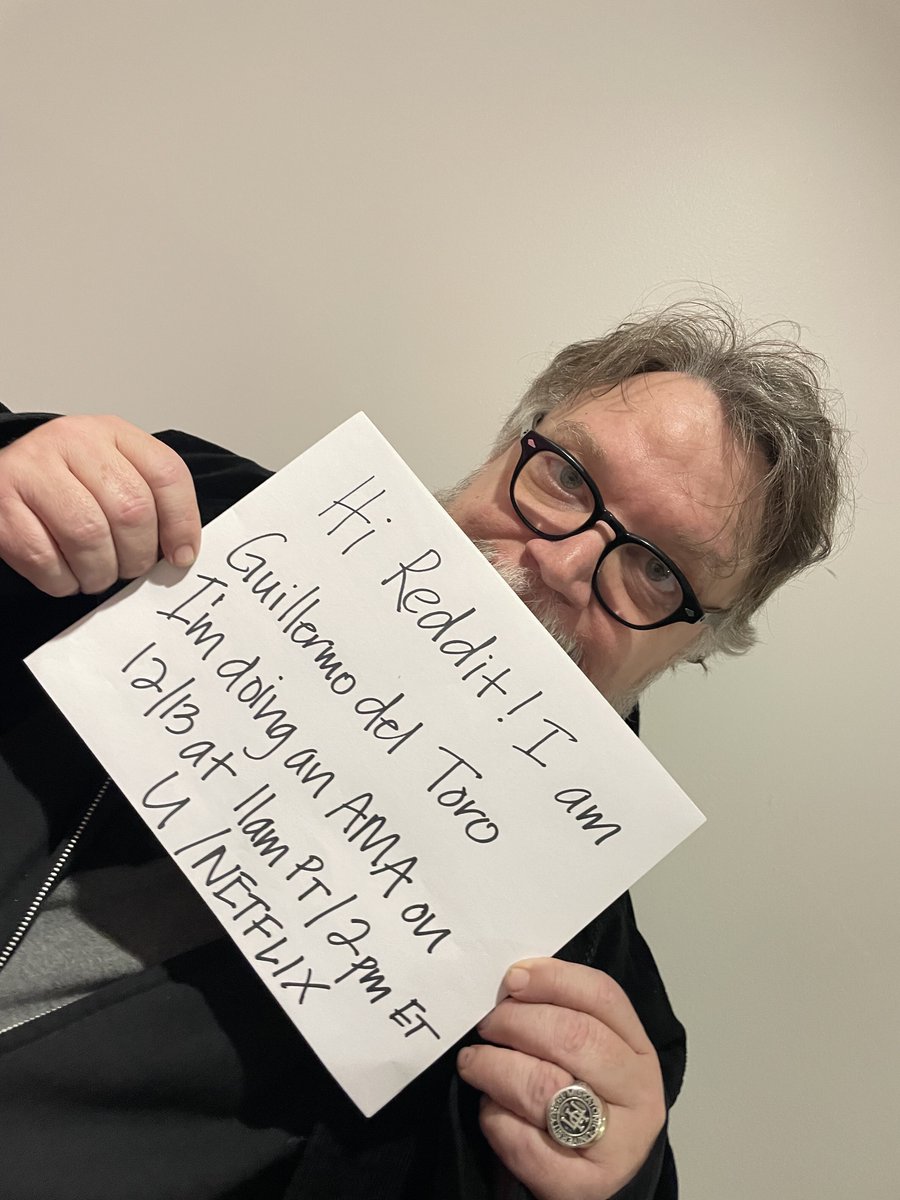 pinocchiomovie's tweet image. Hey fans! @realGDT will be on Reddit answering anything about #PinocchioMovie, his career, and more! Swing by the r/movies subreddit on Tuesday, December 13th at 11AM PST/2PM EST and ask him anything! ✨