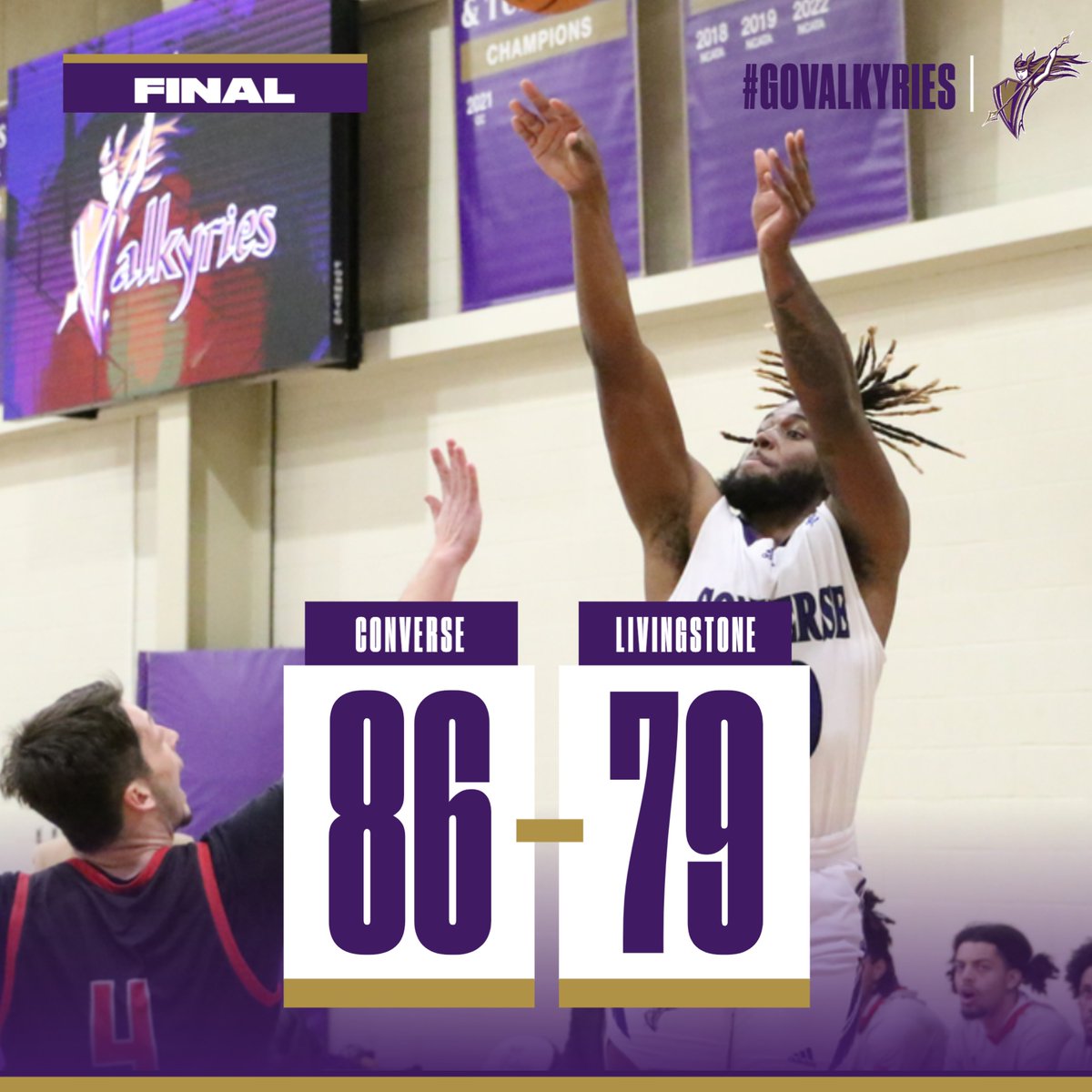 The win streak continues as the Valkyries knockoff Livingstone! #GoValkyries