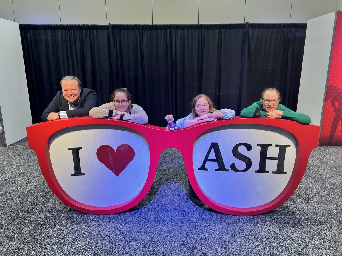 Have loved catching up with friends at #ASH22