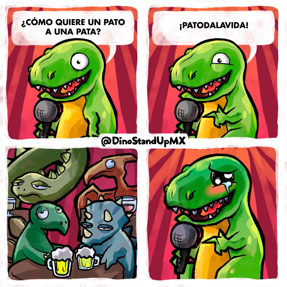 DinoStandUpMX's tweet photo. 🦆 https://t.co/jL0WB5YwAT