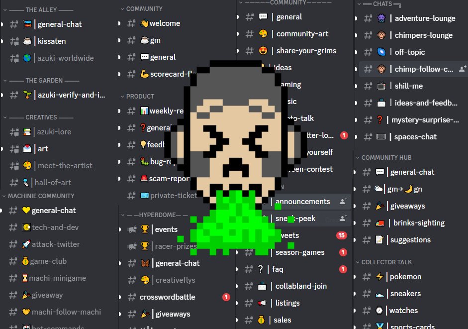 0xDith's tweet image. Does your fav project discord look like a generic ass emoji fest? Thought so. Most do. 

This is not 1337. 

Quick 🧵 on differenitating your discord experience, as we're doing at @1337skulls.  

1/n