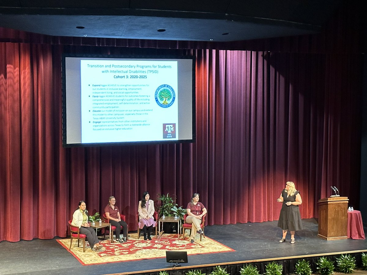 dresingleton812's tweet photo. TAMU’s Open House for Post-Secondary Programs for students with an Intellectual Disability and Autism- great information for my own child with ID but for my students as well! @J1Hutton @HumbleISD_TS @MOSAIChumbleisd @MarcusAllen1977 @MRobinson817 https://t.co/XgbH9n1k1L