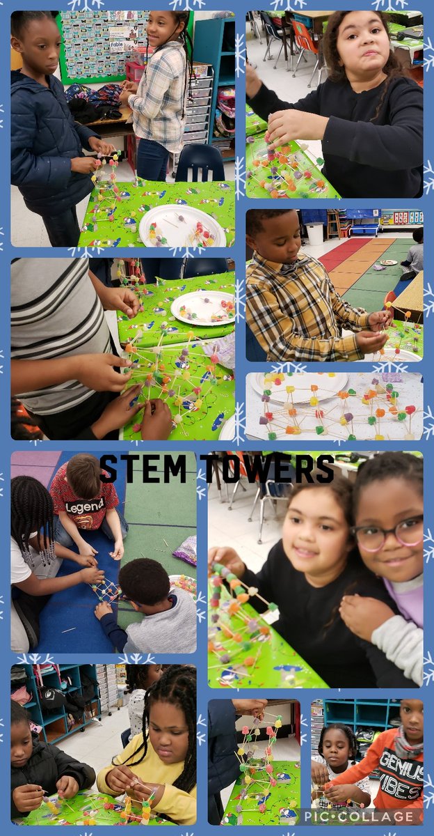 13cwelch's tweet image. STEM Towers! How tall can you build your tower? @eotigers #eotigerchamps #sharevcs