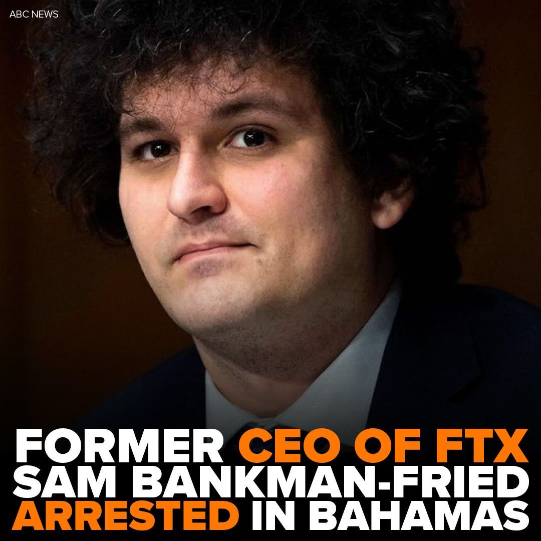 JUST IN Former FTX CEO Sam BankmanFried has been arrested in the