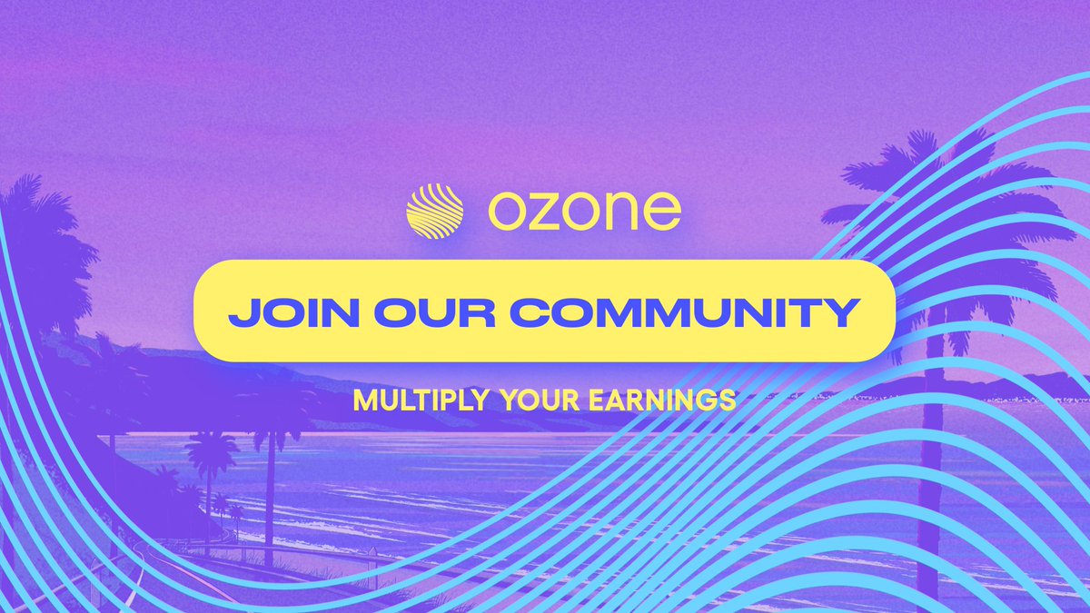 Visit our #Community page to see how you can make 3x earnings by participating in the launch of our #DigitalMembership program 🚀

💻 community.ozone.ai