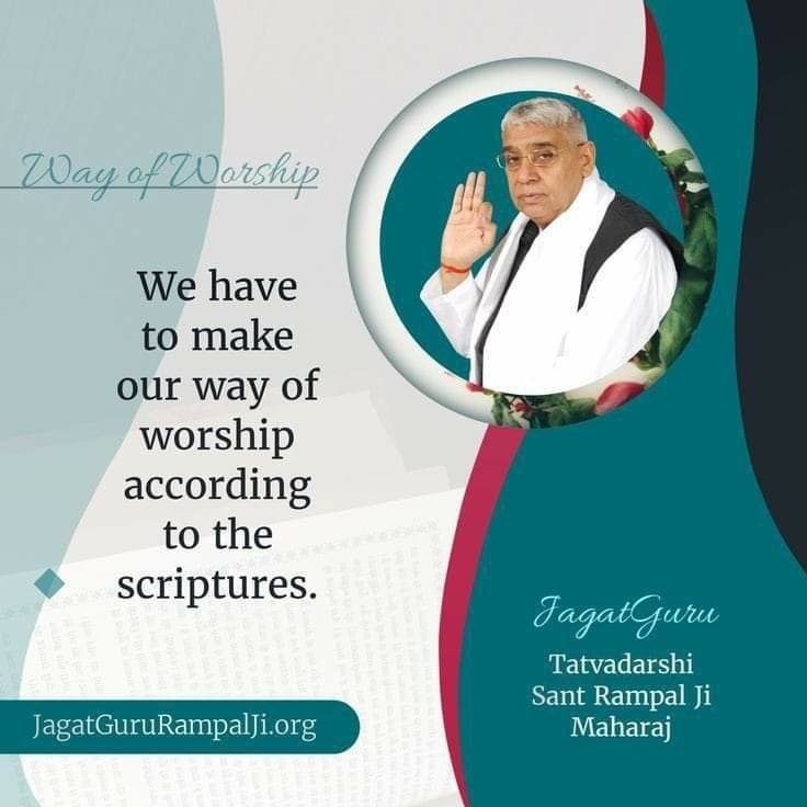 SatlokShamliUP's tweet photo. Way of Worship
#SaintRampalJiQuotes https://t.co/ruhrH7dauD