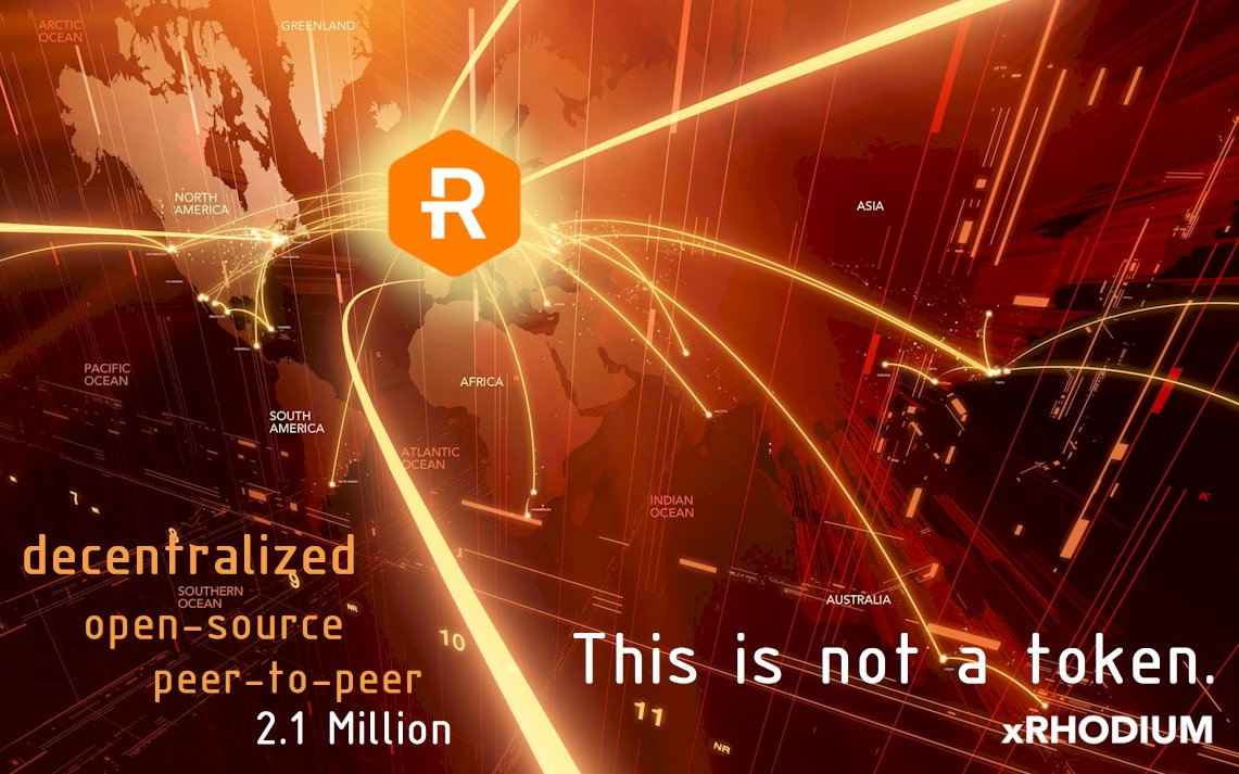 Catch and release or you can keep. The choice is yours. First there was a #creator, and then came #free-will. This is not a #token. This is a #coin with 2.1 #million ever made. No entity to answer to. It was made for the people, not a #company.
#xRhodium $XRC #crypto #CryptoNews