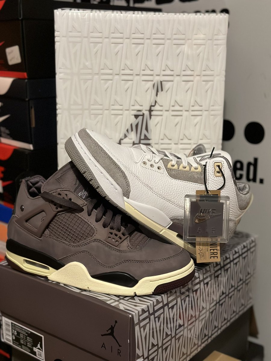 jenneyephur's tweet image. When you pay retail for both 🧡🥹
@maniere_usa ! #AMM4 #AMM3 
#YourShoesAreDope 
#FemaleSneakerHead
