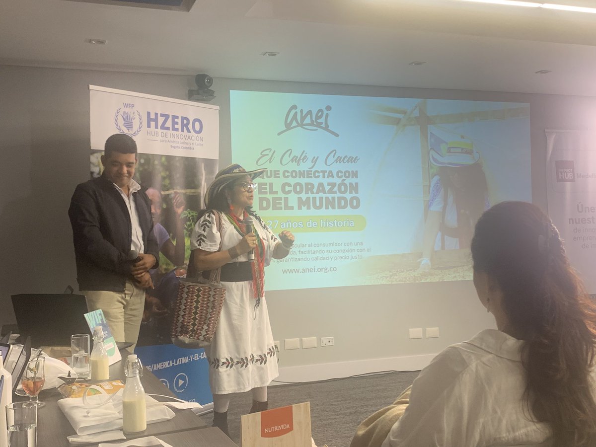 CamiloMontes's tweet photo. Hoy tuve el gran privilegio de escuchar 21 finalistas del #HZERO #I4N de @WFP_Colombia 

Intensa agenda en el PitchDay donde nos llevamos de optimismo y entusiasmo de emprendedores de 7 países. https://t.co/hJ6sLLWfAJ