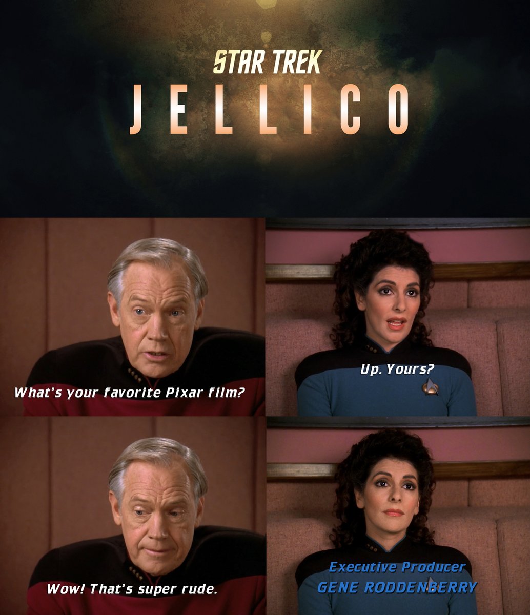 We're gonna let that slide this time. #StarTrek #JellicoTrek