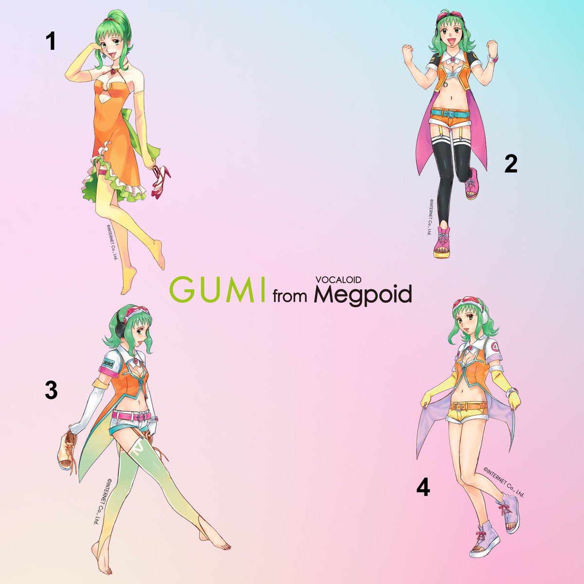 Which GUMI outfit best describes you? ❣️ We can