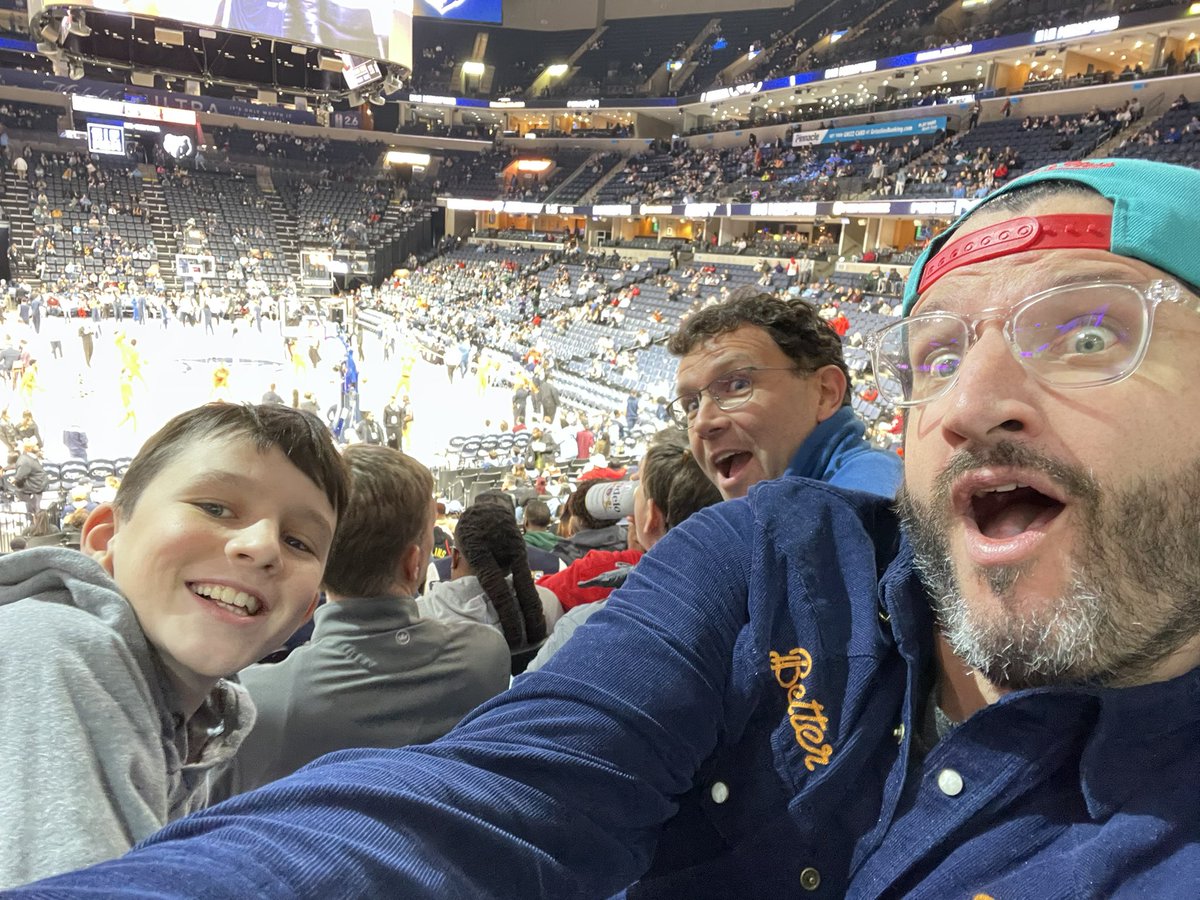 Big Props to <a href="/NBATopShot/">NBA Top Shot</a> and The #GrzGng for the tickets!  Let’s go <a href="/memgrizz/">Memphis Grizzlies</a>