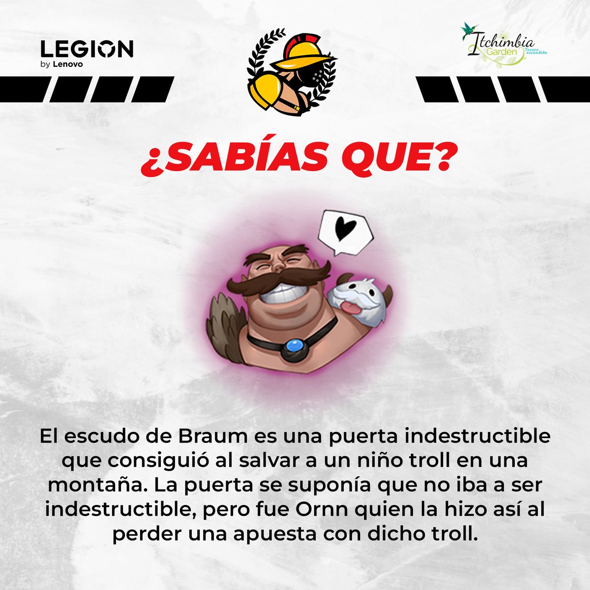 ✨¡LUNES CURIOSO EN AGD!✨

Te contamos algunos de los datos más icónicos del juego que todos queremos/odiamos. 😯

#GoAGD #LeagueOfLegends
