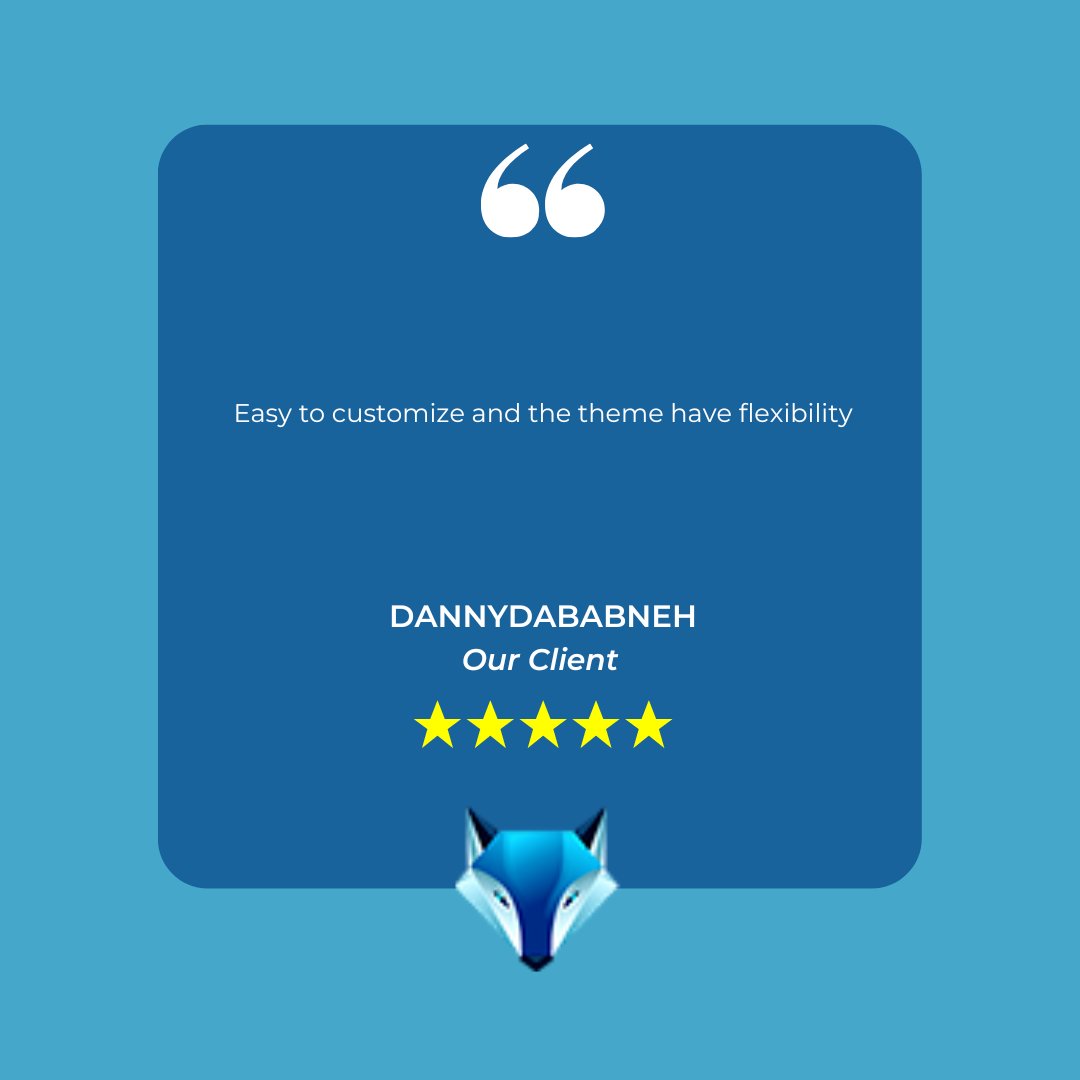 We always make it simple to comprehend and simple to customize, but at the same time quality will always remain with that since one thing we consider when creating our themes is the capability of our clients in navigating our themes.

Checkout the themes that we have!