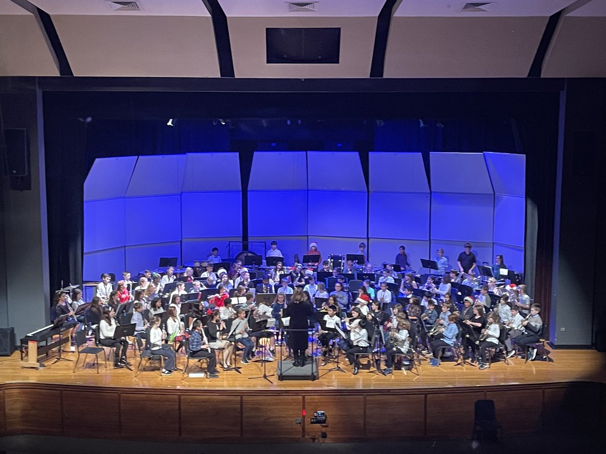 Great job to our 5th,6th and 7th grade bands!!