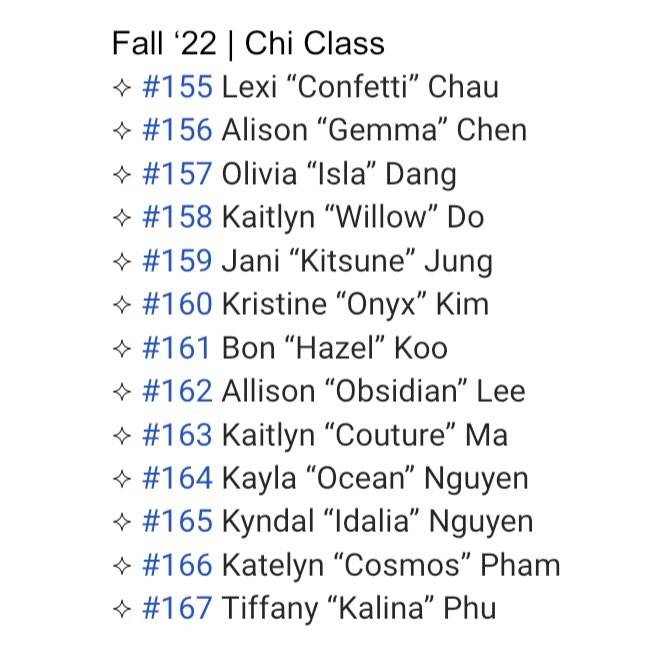 LDPsi's tweet image. Now introducing our new Gamma Chapter sisters!

New Member Educator
⟡ FA ‘19, Savannah “Sunbeam” Autin 

New Member Trainers
⟡ FA ‘19, Ridthyda “Illuminate” Meun 
⟡ FA ‘19, Michelle “Vivacious” Vo

#ldpsi #whyichoseldy