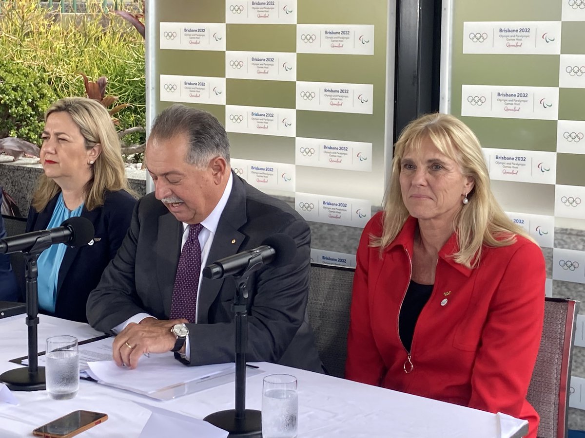 JoelDry9's tweet photo. The Brisbane 2032 Olympics and Paralympics Organising Committee CEO has been announced as Cindy Hook. Ex Deloitte Aus CEO, American Cindy will make her home Brisbane to help deliver the games. @7NewsBrisbane https://t.co/barOSVwR3Y
