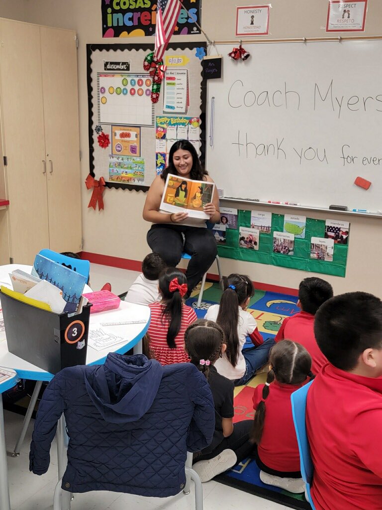ManorReEngage's tweet photo. “Too Many Tamales”, “‘Twas Nochebuena”, and “Pete the Cat” was just some of the fun our scholars had during read alouds this morning 📚 @BMESBulldogs #missschoolmissout #bilingualismisasuperpower https://t.co/K5PPqkP1Td