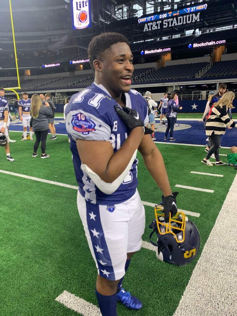 Cartez Williams (@cartezwilliam5) on Twitter photo Competing against D1 players every day and showing my ability was a blessing.
Earning the starting RB spot over D1 RBs from around the country was a testament to what hard work does. Great way to end my HS career.
Focused on the next step.
Thankful for you <a href="/MHS_CoachTui/">Tyler Tuiasosopo</a> Competing against D1 players every day and showing my ability was a blessing.
Earning the starting RB spot over D1 RBs from around the country was a testament to what hard work does. Great way to end my HS career.
Focused on the next step.
Thankful for you <a href="/MHS_CoachTui/">Tyler Tuiasosopo</a>