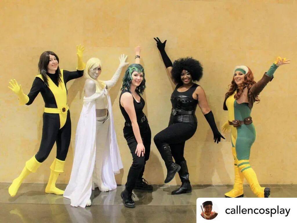 CosplayerNation's tweet photo. Check out these awesome cosplayers!
.
Original Post โข @callencosplay MUTANTS GONE WILD!!! ๐คช๐คช๐คช #mutantmadness #mutantmonday
.
๐ธ: @mintbun.photography
.
#domino #dominocosplay #rogue #roguecosplay #kittypryde #kittyprydecosplay #emmafrost #emmafrostcosplay #polaris #polarโฆ https://t.co/uv025h0yYd