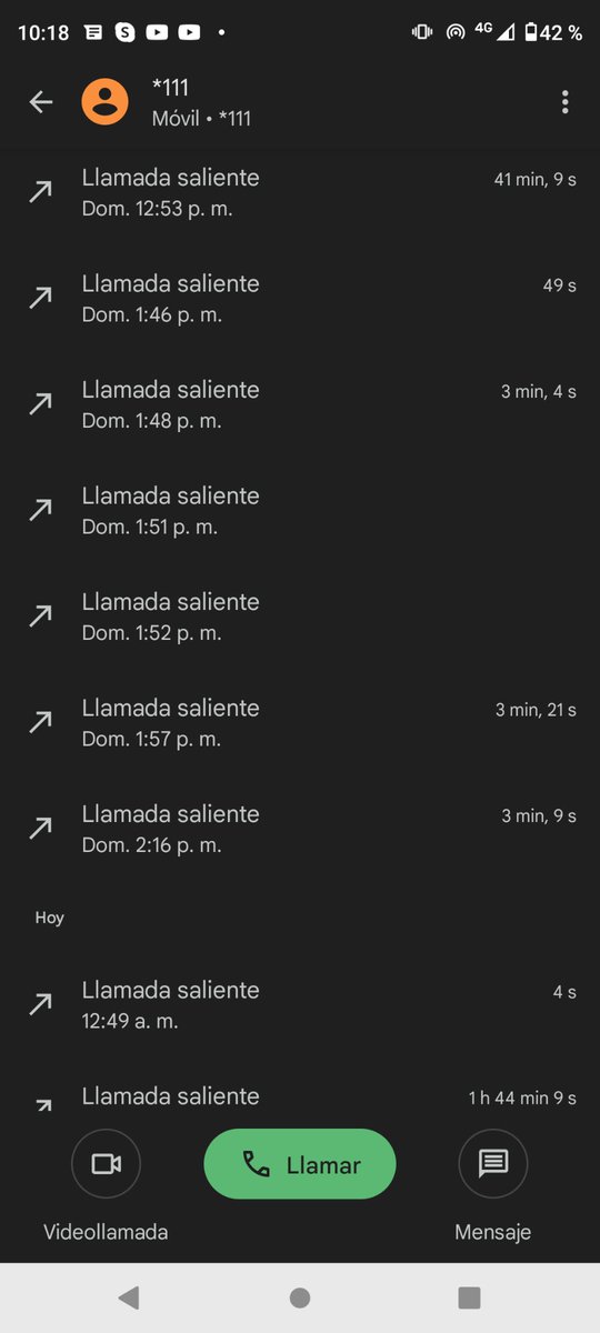 May06_b_'s tweet photo. @PersonalFlow_At  vergüenza desde ayer estoy que llamo y no dan respuesta muy mal, a cualquier hora que llame tengo esperas de 1 hasta 2 hs que vergüenza https://t.co/QOyk9nXA6l