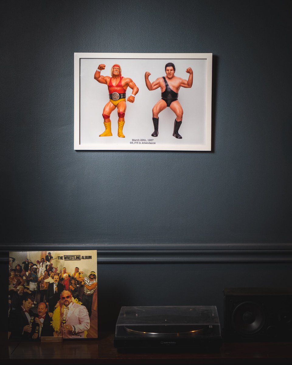 shoottheindies's tweet photo. ***New Limited Edition Prints***

These focus stacked macro photos give you the most detail front to back of each LJN figure.

Both iconic matchups from Wrestlemania 3 are 13x19 in size &amp; $100 each. Buy both matches &amp; get the LJN Belt photo for free!

Send me a DM for details. https://t.co/smyVV6m3sn