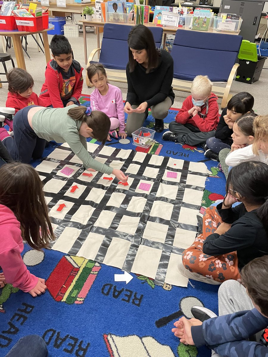 Tracyyyy8's tweet photo. Partnering time with @misscini1 today we learned unplugged coding with a simple math task! @SelwynTdsb https://t.co/KX4JNlfsKE