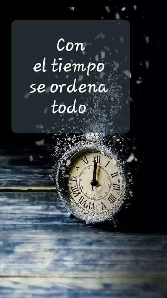 Con el tiempo... 🤷 ⤵️