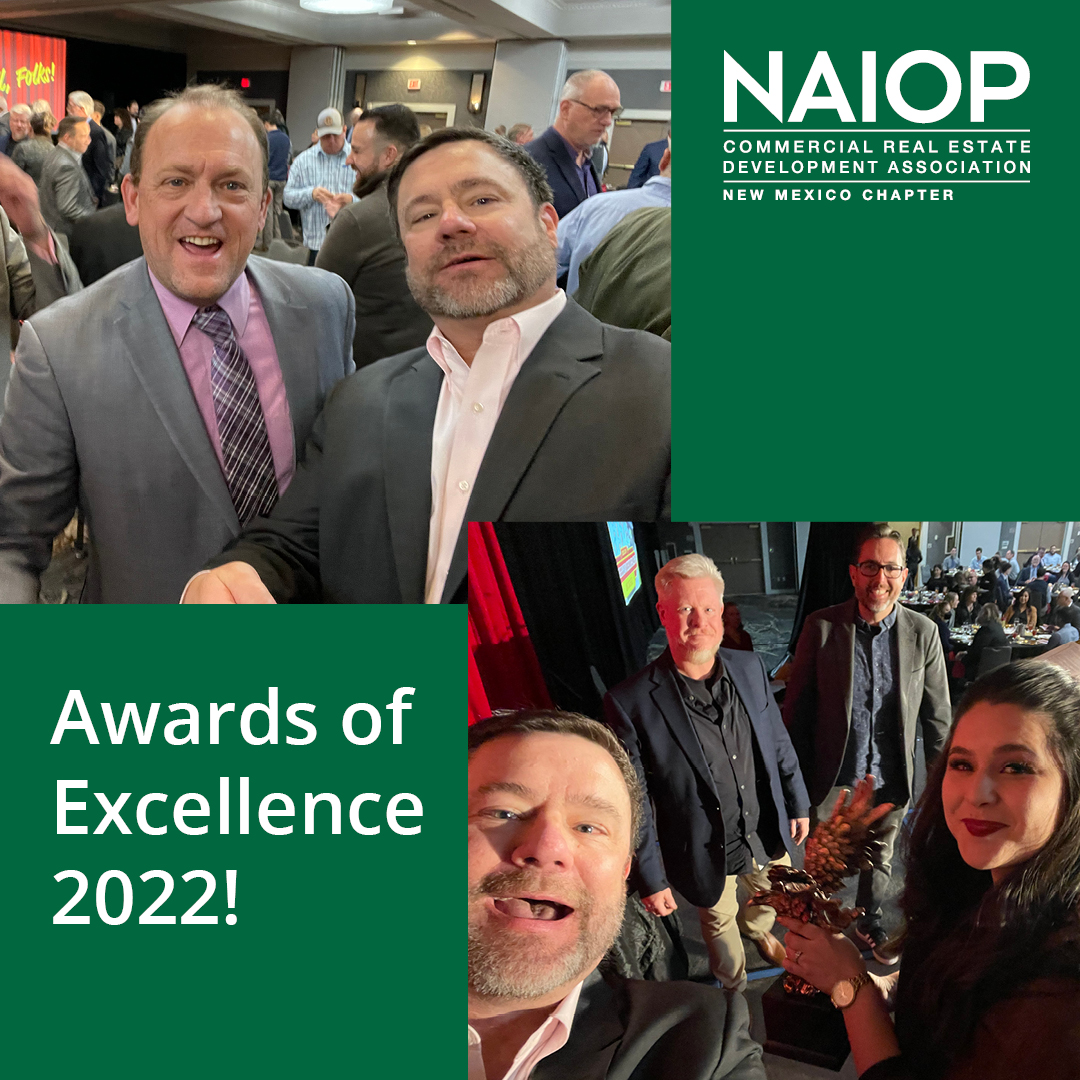 NAIOPNM's tweet photo. NAIOP NM member and CBRE Managing Director Jim Chynoweth took some selfies at the Excellence Awards last Friday. Let’s make these the MOST SHARED photos in NAIOP’s history! Reshares will be entered into a lottery to get a free seat at the first NAIOP lunch of 2023!

#NAIOPNM https://t.co/m9xVw2mx05
