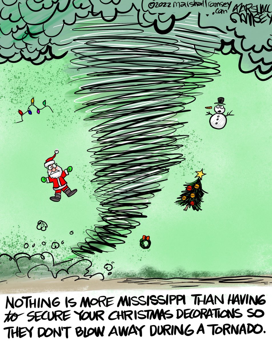 MarshallRamsey's tweet image. Tie down Rudolph and Frosty.