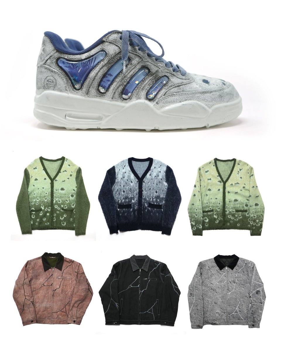 EsenesWW's tweet photo. 🧊🧊DROP TOM🧊🧊

Aquairium Arctics

Rainy Day Mohair Cardigan - Blue, Green. Inspired by wet windows on rainy days.

SNS Work Jackets - Brownstone, Black or Concrete https://t.co/PMY7gyRwuG