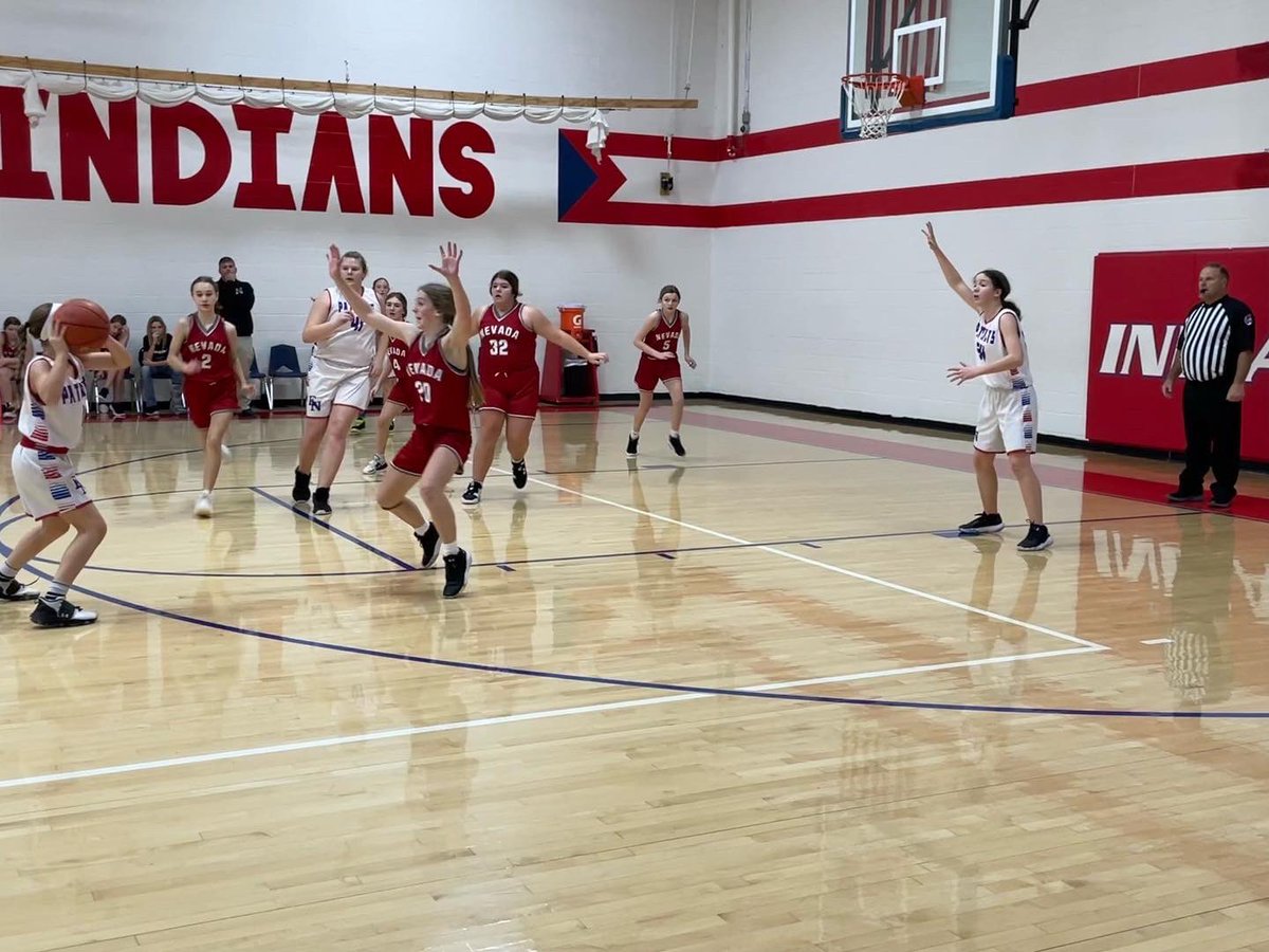 7th grade Lady Tigers take down East Newton 20-17 to advance to the Big 8 West championship game.  They will play Lamar at 7:30 tomorrow in Seneca. #tigerpride <a href="/Nevada_Schools/">Nevada R5 Schools</a>