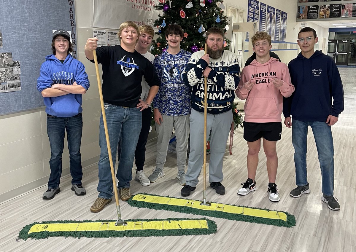 Day 7 of Sweatermas! Thanks to the A Club for helping run our Girls 9/10 tournament tonight! #Sweatermas2022 #RollTribe <a href="/CooperWendland1/">Cooper Wendland</a> <a href="/RoskopTrenton11/">Trenton Roskop</a> <a href="/EliShafer_23/">Eli Shafer</a>