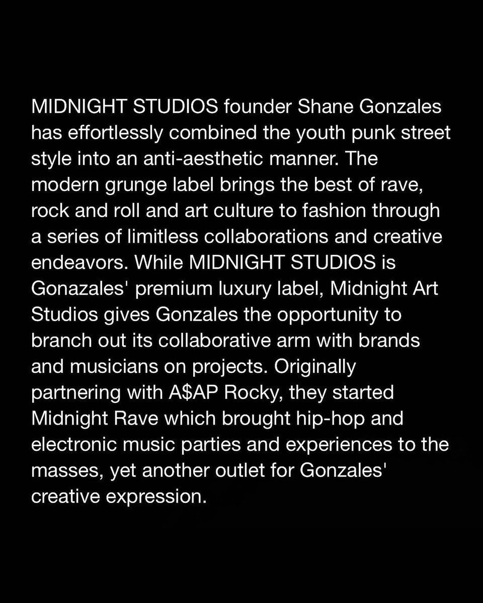 SHANEAVELI's tweet photo. thank you @HYPEBEAST for including me on the 100 world’s most influential creatives. i’ve been admiring the names on this list since 2013 and it’s an honor to finally be included. @midnightstudios https://t.co/zwPVephXRx