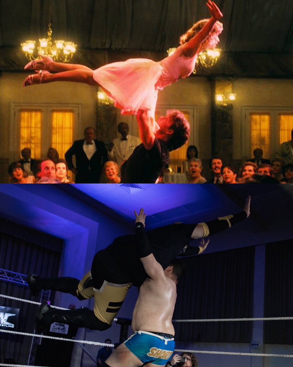 bloodysamoan's tweet photo. Just over 24hrs after landing back in NZ from working at @DisneyAnimation in LA, I become @IPW_NZ Tag Team champion again, this time with Matty Short
How did we celebrate the W?
With a little Dirty Dancing of course 🤣🤣🤣
#ShortTempered #DanceMattyDance #FightLigerFight https://t.co/7L8tVYJmhr