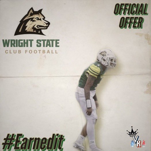 _Joe4L's tweet photo. Very thankful to have received an offer from @WrightStFball @DawgsRecruit @coachbooker4 https://t.co/0eBz8x8YGU