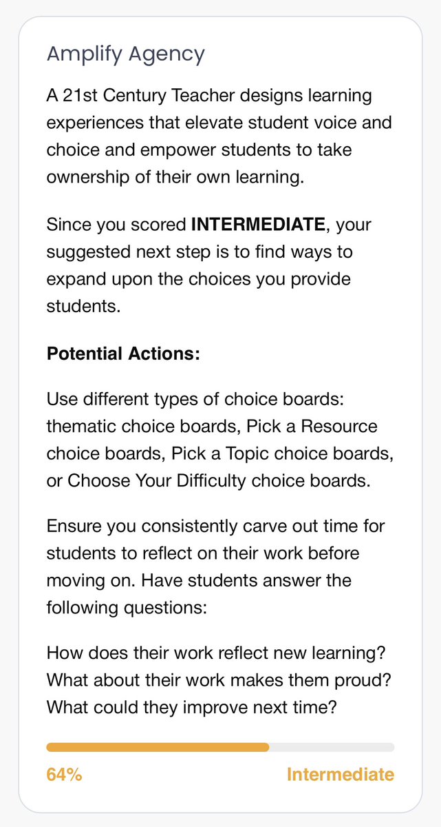 scorecard.21cta.com a good reflective task to do #aussieED #edchat #contemporaryeducation #21stcenturylearning #education