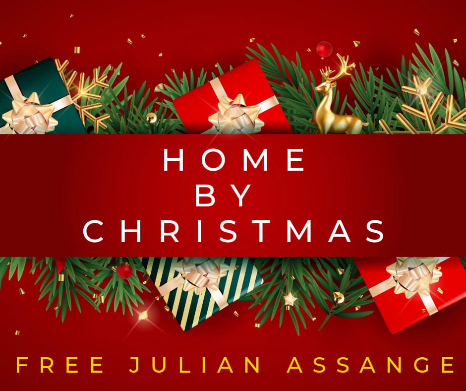 What do you think Assange is wanting for Christmas? Maybe this?  👇👇 #Home4Christmas #FreeAssangeNOW