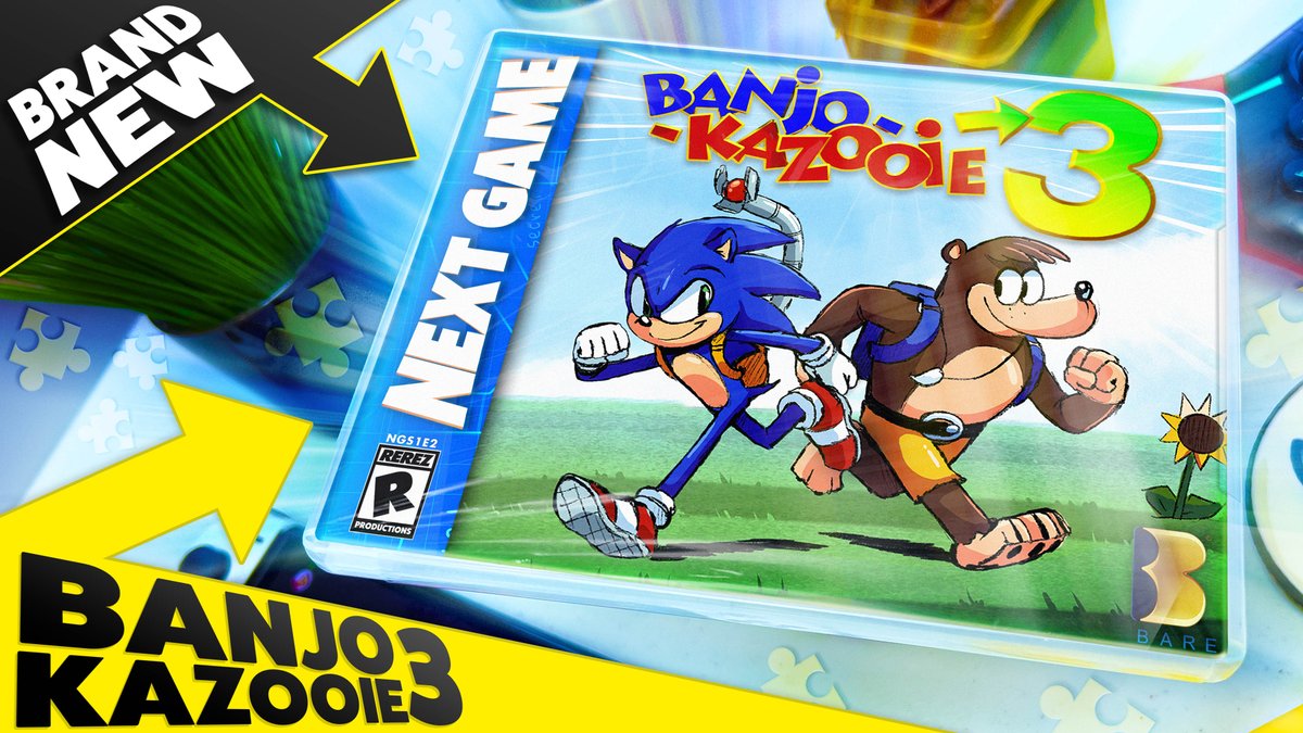 Banjo-Kazooie 3 is our Next Game!
Special guest <a href="/antdude92/">Ant</a>
Original art by <a href="/stuffbendrew/">Ben Satt | Looking for Work!</a>

📺Watch here: youtube.com/watch?v=kt-PRW…
